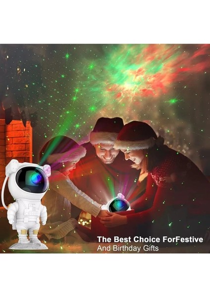 Astronot Galaksi Projektör Çocuk Odası Için Gece Lambası Kumandalı indirimleri