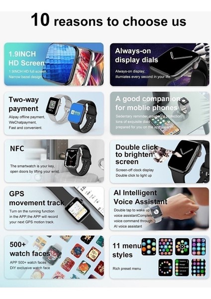 Watch Series 7 Pro Plus 2023 Yeni Akıllı Bluetooth Konuşma Özellikli