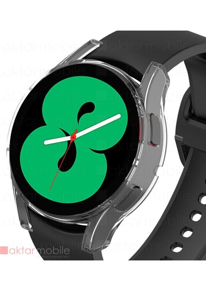 Galaxy Watch 5 40 mm Ekran Koruyucu & Kasa Koruma 360° Full Body Darbe Emici Tüm Gövde Tam Koruma