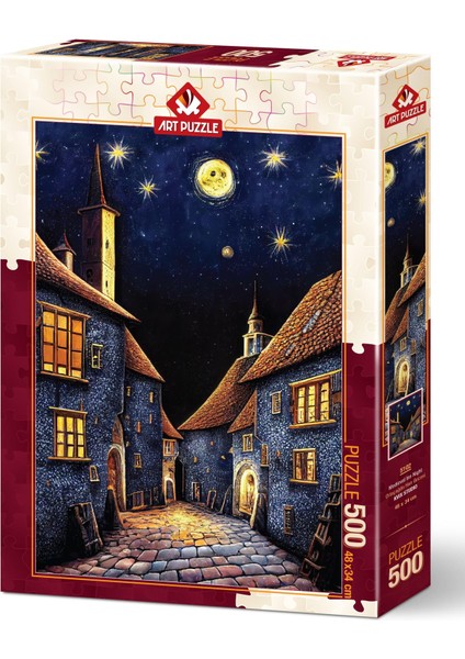 Art Puzzle Ortaçağda Han Gecesi 500 Parça Puzzle