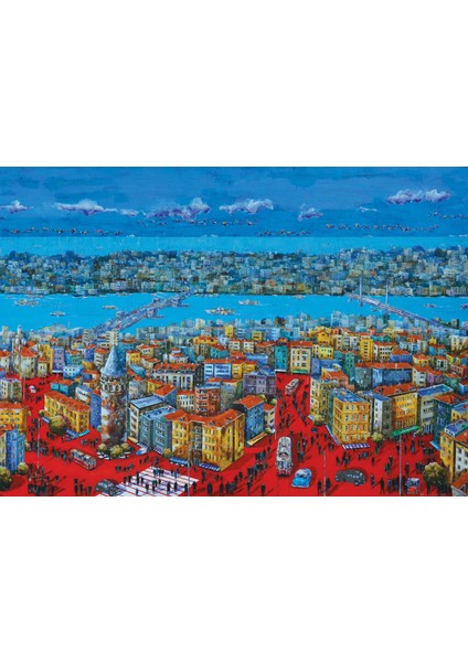 Bir Istanbul Masalı 1000 Parça Puzzle