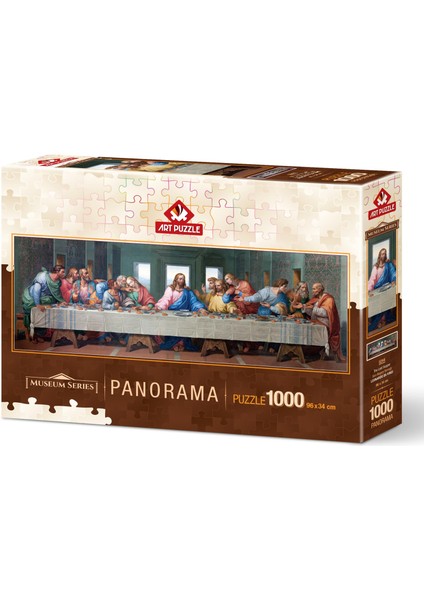 Art Puzzle Son Akşam Yemeği 1000 Parça Panorama Museum Puzzle