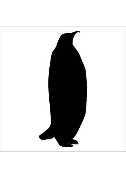 Penguen Folyo Sticker 80CM Uzunluk