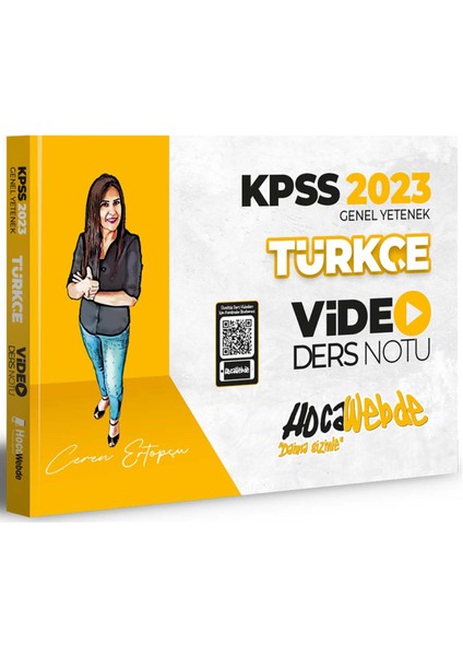 KPSS 2023 Türkçe Video Ders Notu