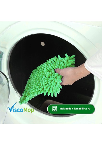 Pratik Süper Emici Toz Toplayıcı Microfiber Şönil Mop Bezi 40 cm fiyatları