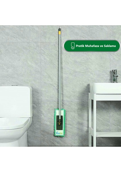 Pratik Süper Emici Toz Toplayıcı Microfiber Şönil Mop Bezi 40 cm modelleri