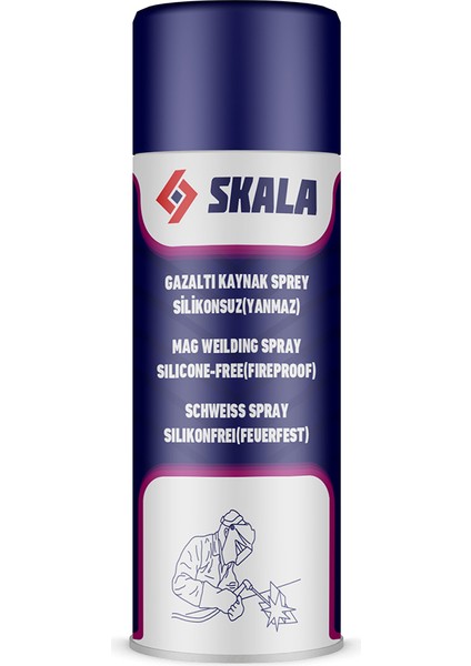 Gazaltı Kaynak Sprey Silikonsuz Yanmaz 400 ml