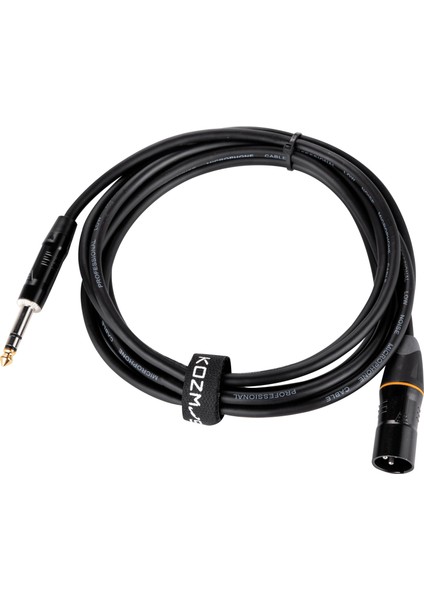 KCL-061-3M XLR-TRS 6,35mm Stereo 3mt Kablo