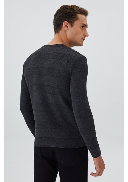 Holden Erkek O Yaka Kazak Antrasit fırsatları