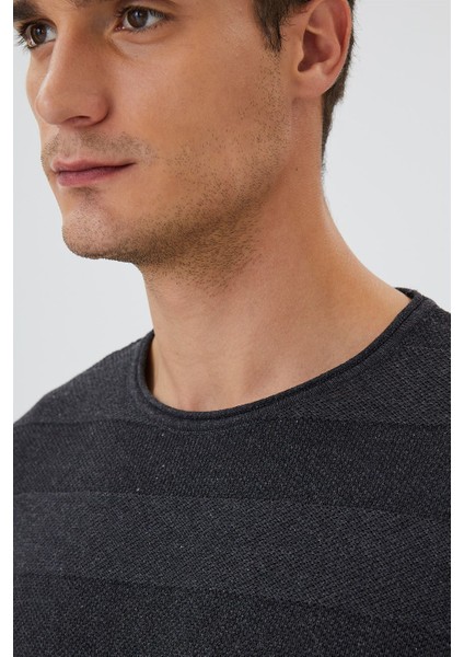 Holden Erkek O Yaka Kazak Antrasit indirimleri