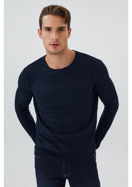 Holden Erkek O Yaka Kazak Lacivert modelleri