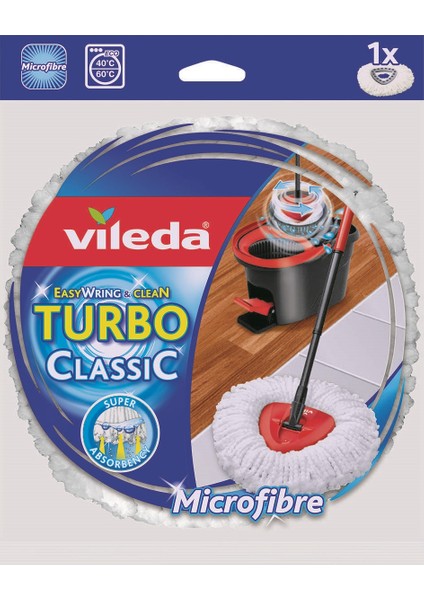 Turbo Pedallı Temizlik Seti + Vileda Turbo Yedek Mop Paspas Ucu modelleri