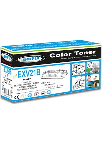 Pf EXV21 B Siyah NPG35-CEXV21-GPR23-IRC2550-IRC3038 Siyah Fotok
