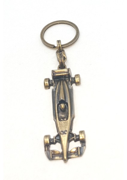 Metal Karartma F1 Anahtarlık