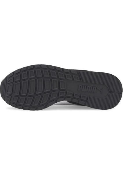 St Runner V3 Mesh Jr 385510 Siyah-Beyaz Kadın Spor Ayakkabı