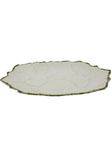 49X30 cm Stoneware Oval Servis