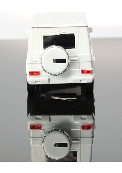 Mercedes Benz G-Class Beyaz Çek Bırak Metal Model Oyuncak Araba 12 cm fırsatları