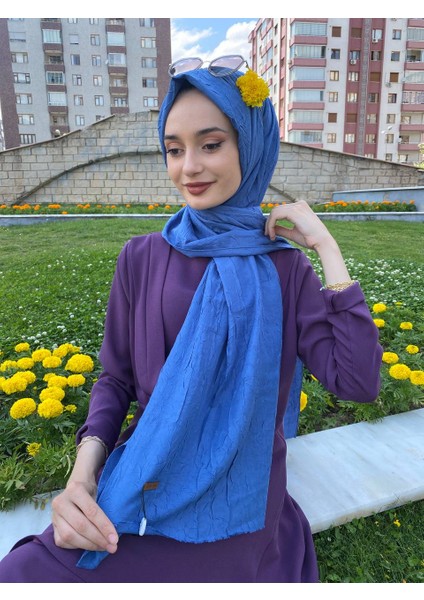 Ipekyolu Eşarp Loryan Scarf Viva Crush Pamuklu Şal