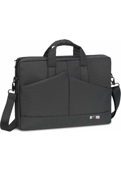 AV6457 Laptop Çantası 17.3" Notebook Bilgisayar Laptop Evrak Çantası - Siyah -Unisex