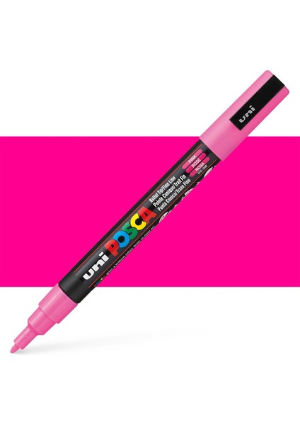 Posca Marker Pc-3m (0.9-1.3mm) Pembe