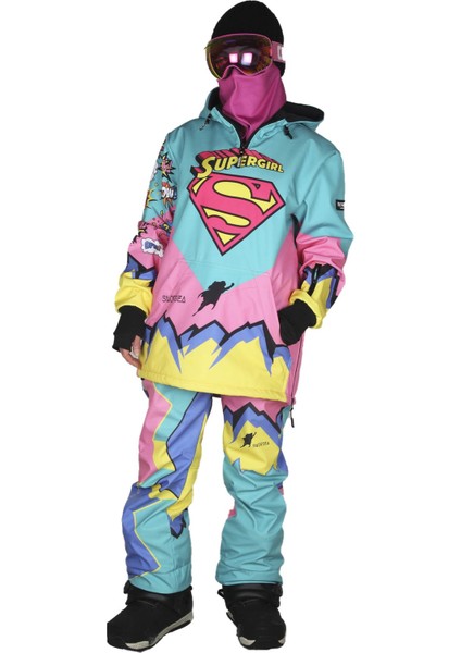 Super Girl Tasarım Kayak ve Snowboard Takımı Snowsea SS7790