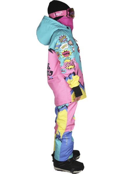 Super Girl Tasarım Kayak ve Snowboard Takımı Snowsea SS7790