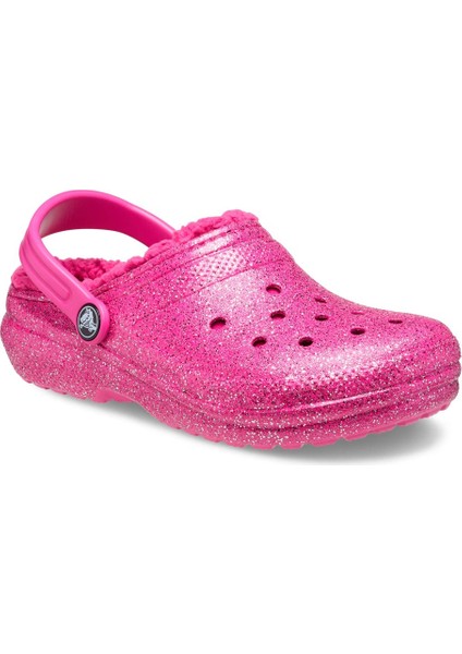 Classic Lined Glitter Clog K Çocuk Terlik indirimleri