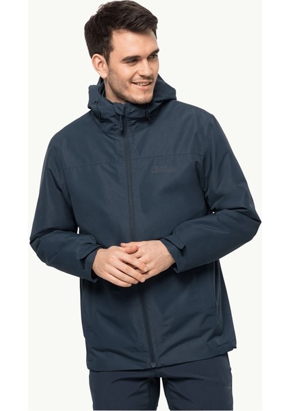 Taubenberg 3 in 1 Lacivert Erkek Outdoor Ceketi 1115311-1010