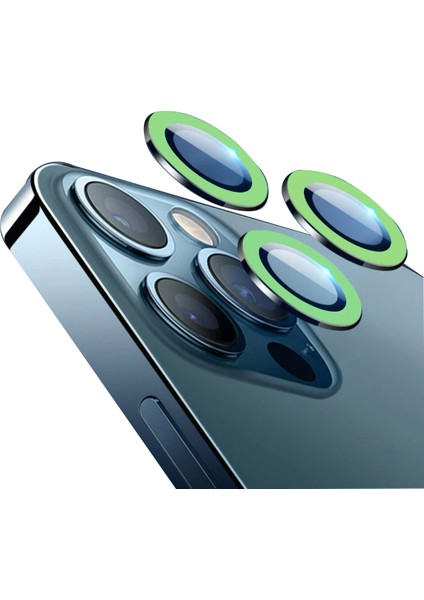 Apple iPhone 11 Pro Uyumlu Fosfor Seri Kamera Cam Koruyucu