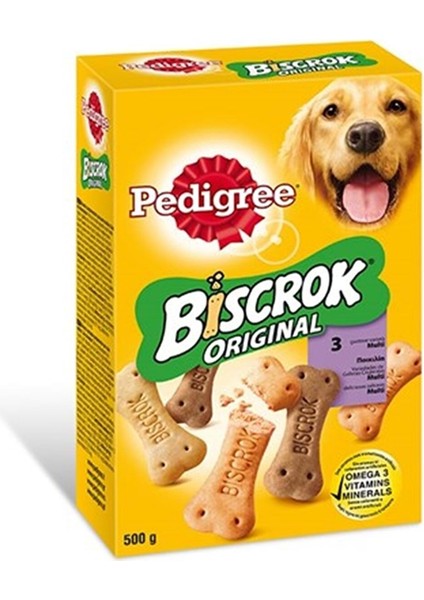 Biscrok Köpek Ödül Bisküvisi 500 gr