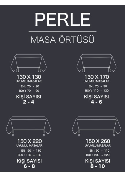 Daily Series Kadife Dokulu Uzay Mavisi Masa Örtüsü modelleri
