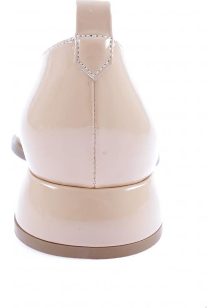 2319-22K Kadin Sivri Burun Üçgen Tokali Kisa Topuk Ayakkabi fiyatları