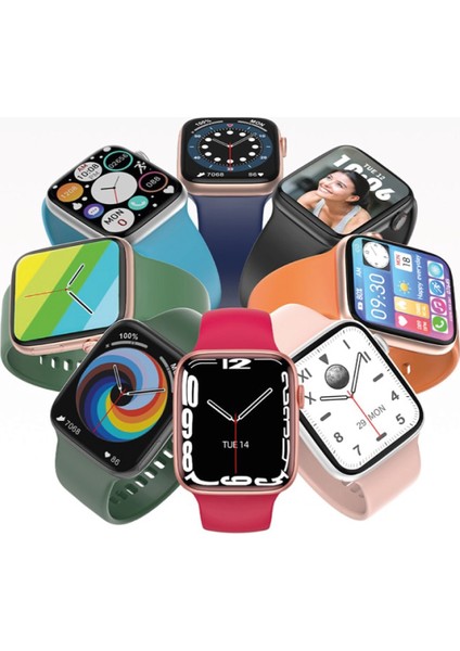 Watch 7 Plus Watch 2023 Yeni Akıllı Saat Siri Bluetooth Çağrı Android Ios