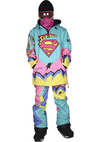 Super Girl Tasarım Kayak ve Snowboard Takımı Snowsea SS7790