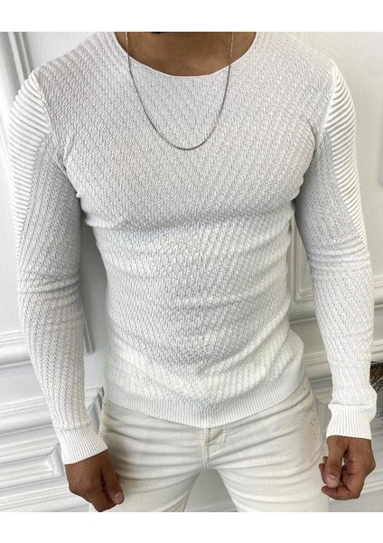 Kazak Slim Fit Triko Dar Kesim Kazak