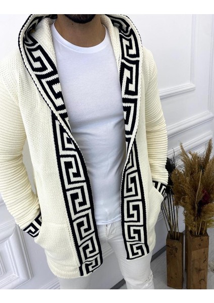 Oversize Örme Hırka Panço Bol Kesim Salaş Hırka