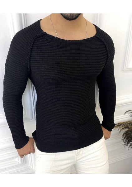 Kazak Slim Fit Triko Dar Kesim Kazak