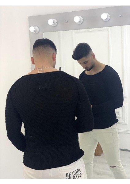 Kazak Slim Fit Triko Dar Kesim Kazak fiyatları