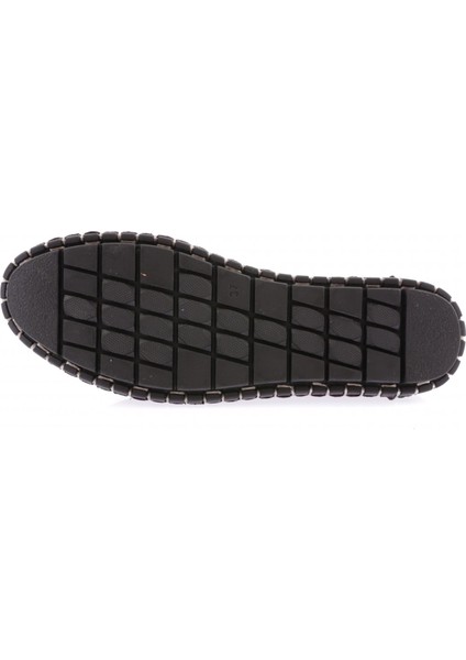 603-23Y Kadin Dikiş Detayli Loafer Ayakkabi