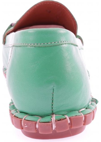 600-23Y Kadin Dikiş Detayli Metal Tokali Loafer Ayakkabi fiyatları