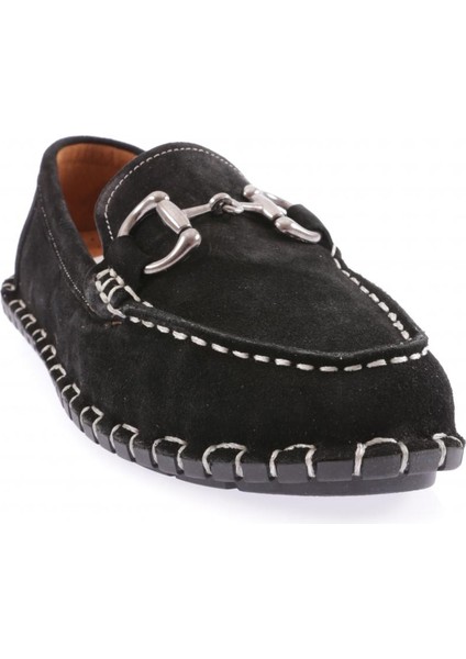 600-23Y Kadin Dikiş Detayli Metal Tokali Loafer Ayakkabi fırsatları