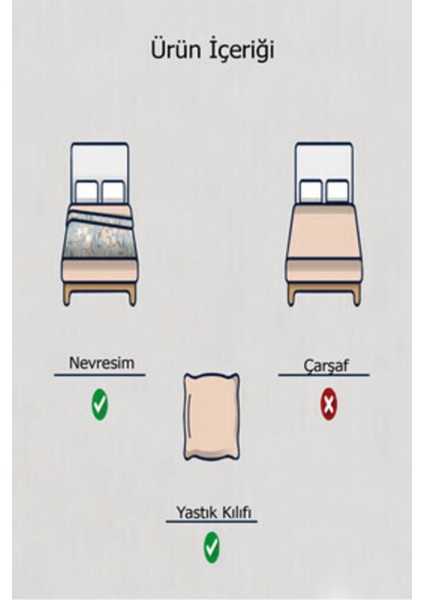%100 Pamuklu Çift Kişilik Desenli Ranforce Kumaş Nevresim Seti 200 x 220 cm
