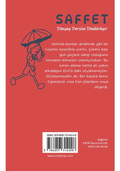 Saffet Dünyayı Dersine Döndürüyor - Mes Kitap -Ali Ünlü