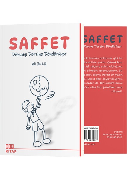 Saffet Dünyayı Dersine Döndürüyor - Mes Kitap -Ali Ünlü