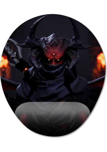 Metal: Hellsinger Bilek Destekli Mousepad Model - 1 Oval