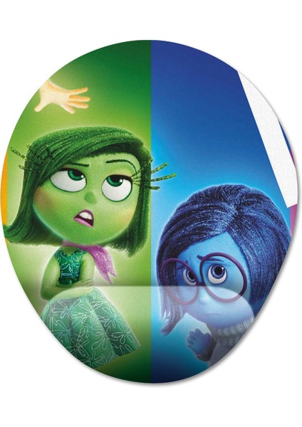 Inside Out Bilek Destekli Mousepad Model - 1 Oval