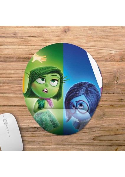 Inside Out Bilek Destekli Mousepad Model - 1 Oval