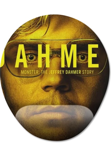 Monster: The Jeffrey Dahmer Story Bilek Destekli Mousepad Model - 1 Oval