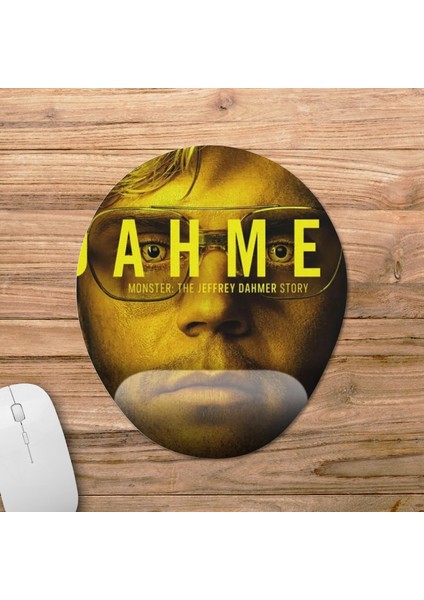 Monster: The Jeffrey Dahmer Story Bilek Destekli Mousepad Model - 1 Oval