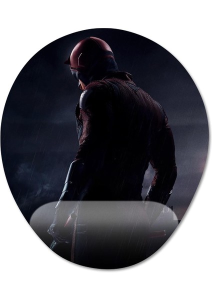 Daredevil Bilek Destekli Mousepad Model - 1 Oval